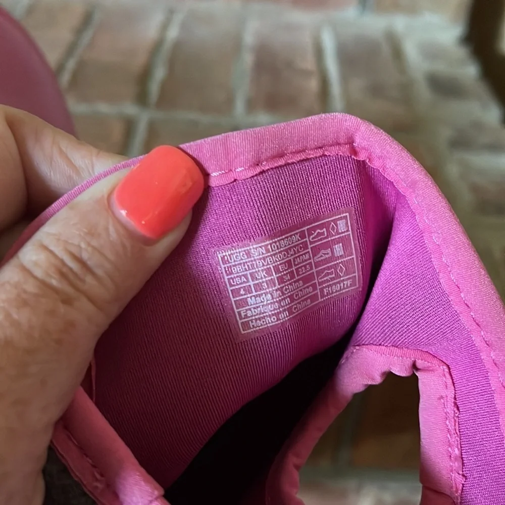 UGG Kex Sparkle Rain Boots Pink Glitter